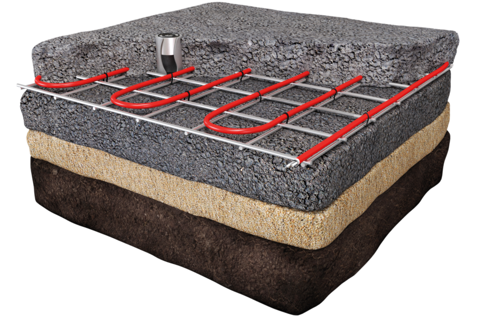 Montare în asfalt derulat